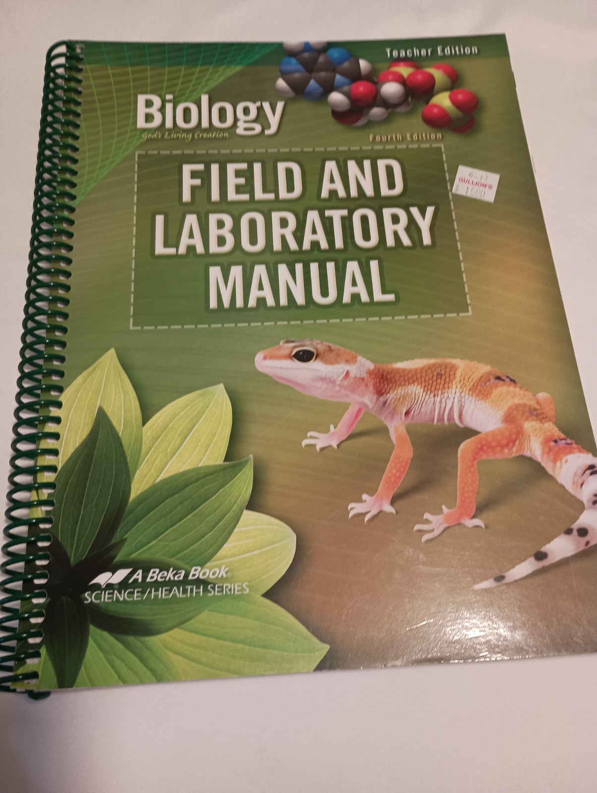 Abeka Biology Student Textbook & Teacher Keys 4th Edition