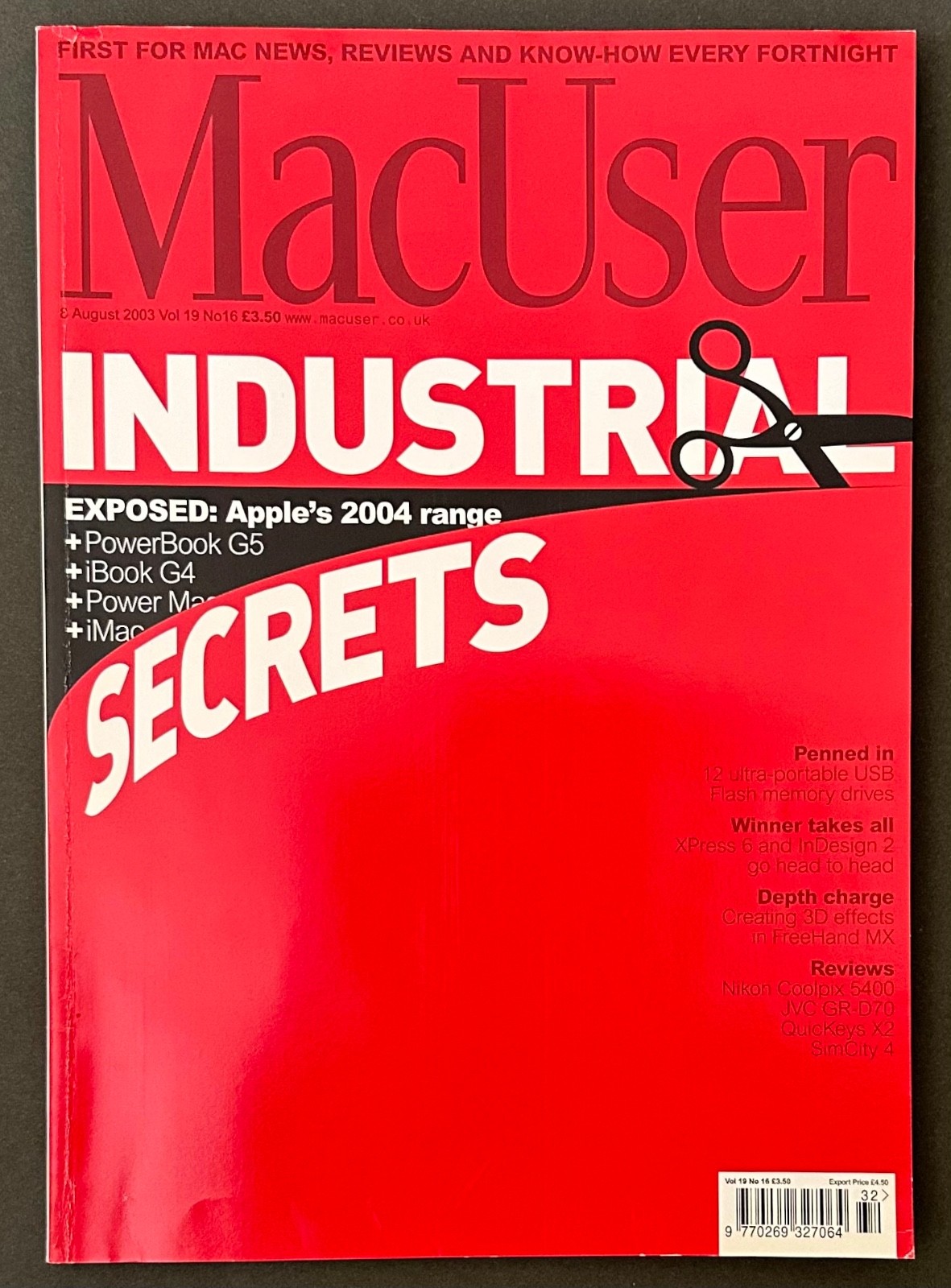 Mac User Magazine 2003 Vol 19 No 16 Aug 8