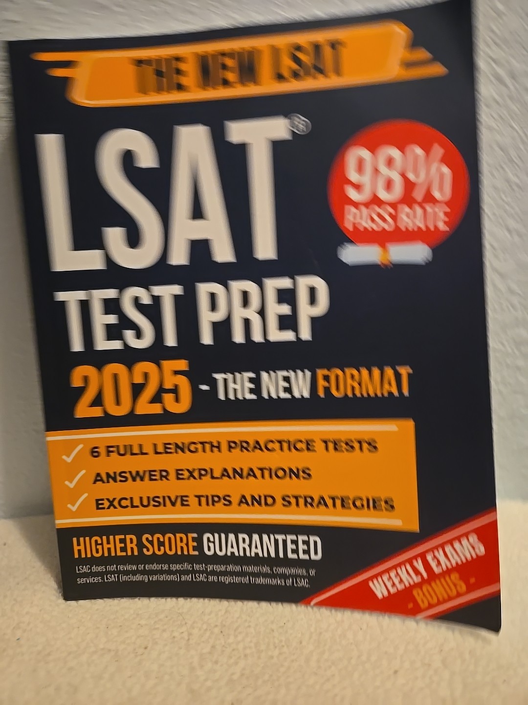 LSAT Test Prep: 2025 The New Format Paperback