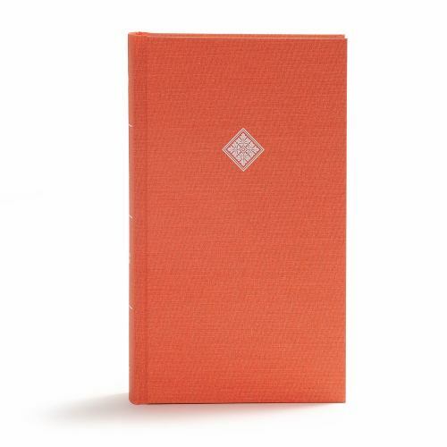 CSB Reader&rsquo;s Bible, Poppy Cloth Over Board by Csb Bibles by Holman