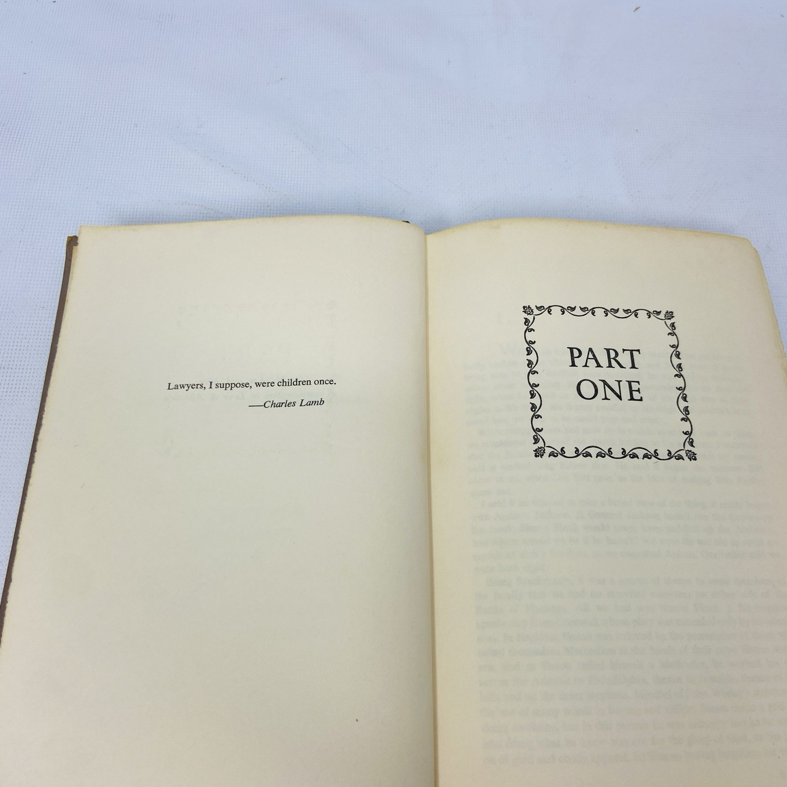 TO KILL A MOCKINGBIRD / HARPER LEE 1960 Book Club Edition BCE Hardback