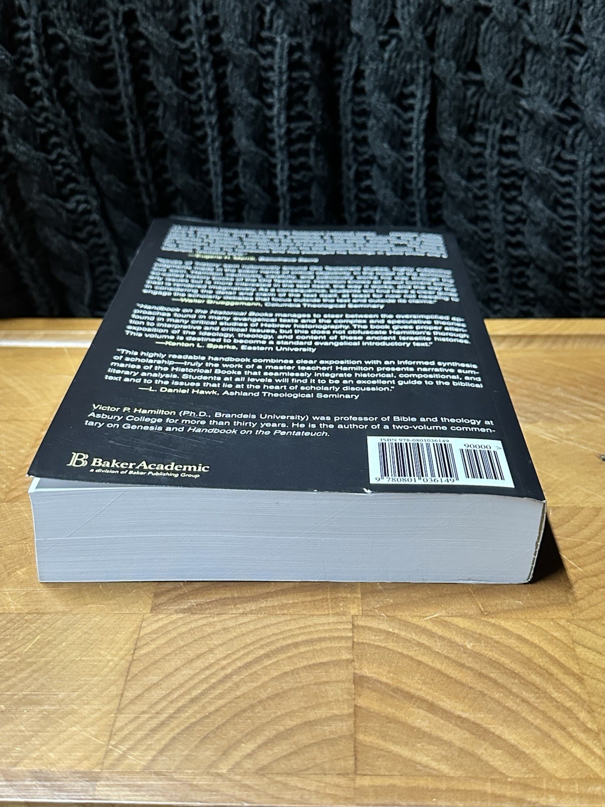 Handbook on the Historical Books – Victor P. Hamilton – Paperback