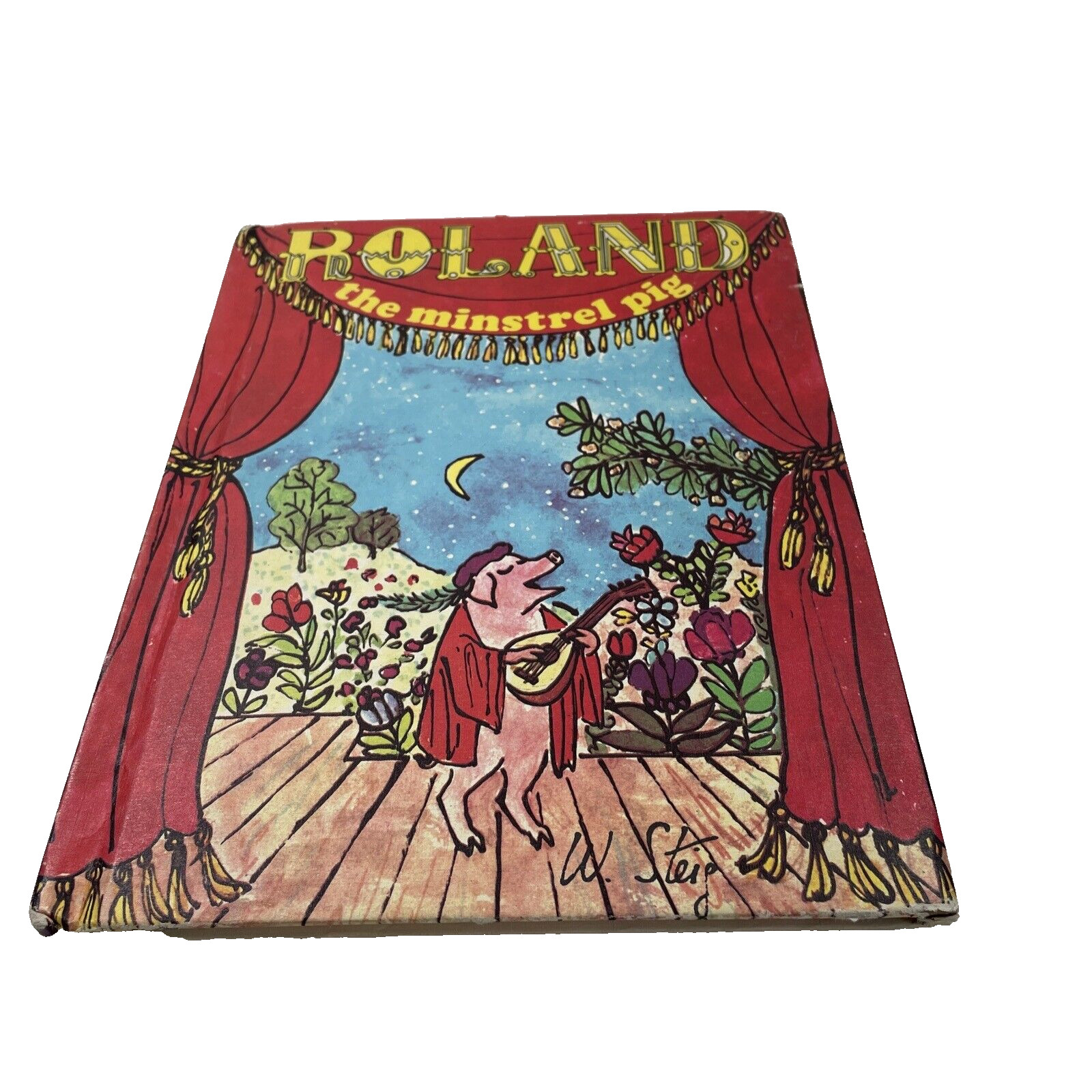 Vtg Roland the Minstrel Pig by William Steig First Edition 1968 Windmill Books