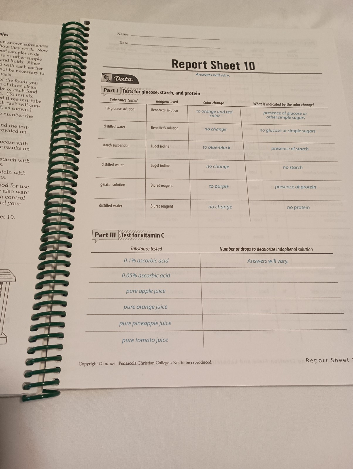 Abeka Biology Student Textbook & Teacher Keys 4th Edition