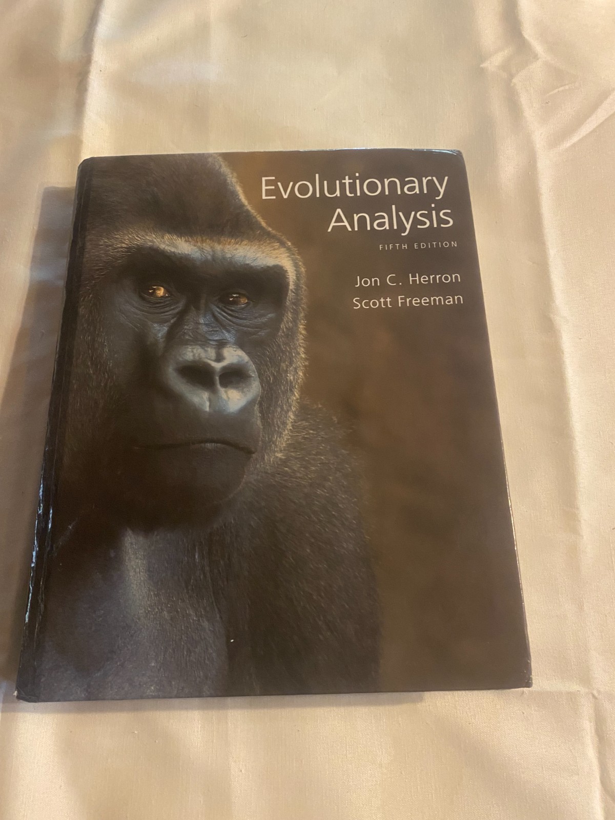 Evolutionary Analysis by Jon Herron and Scott Freeman 5th edition hardcover