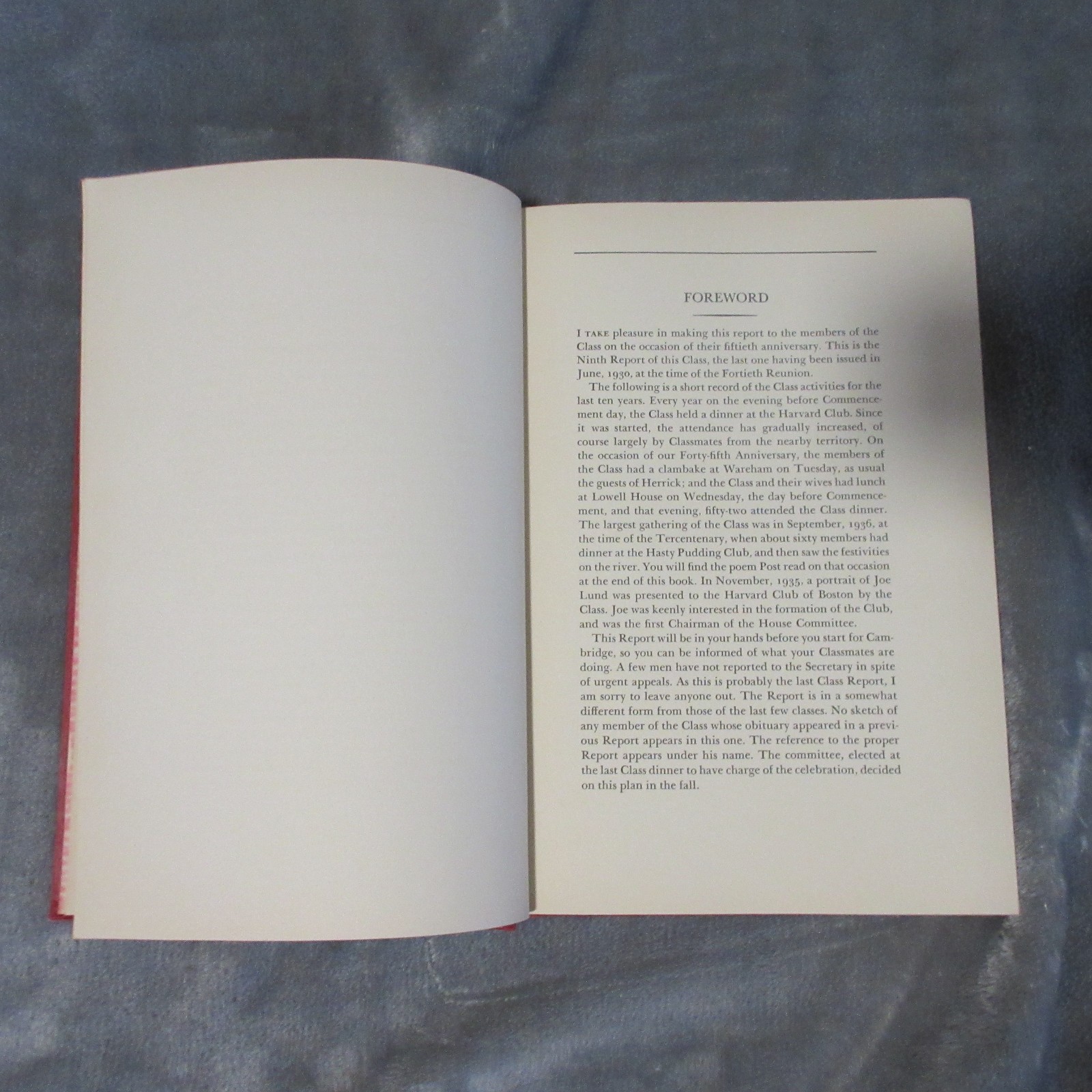 Harvard College Class Of 1890 50th Anniversary Report 1940 – W.E.B. Du Bois RARE