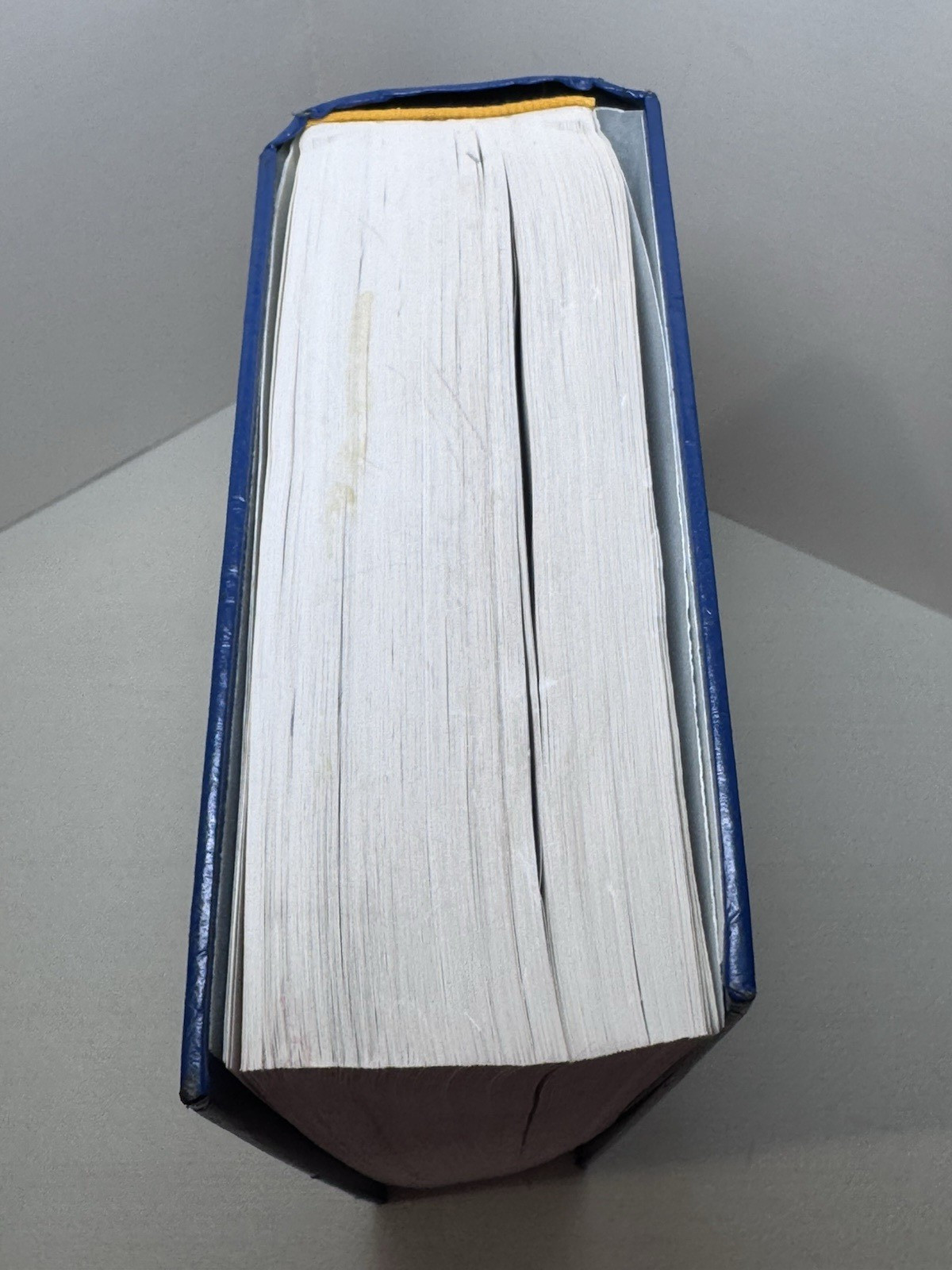 The New Jerusalem Bible Vintage Blue Hardcover Bible 1990 GUC FREE/SHIP!