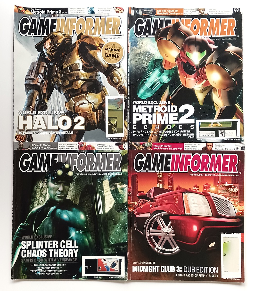 Lot of 26 GameInformer Magazine Issues 2003 2004 2005