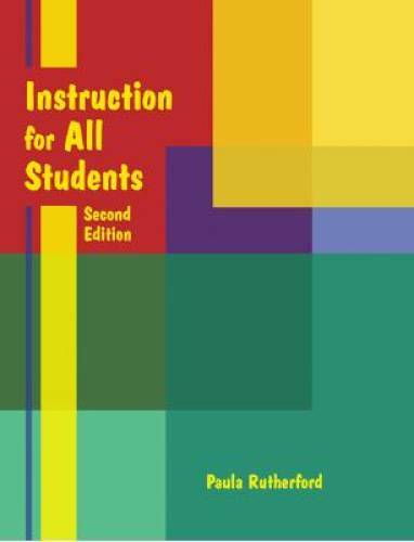 Instruction for All Students Second Edition – Perfect Paperback – VERY GOOD