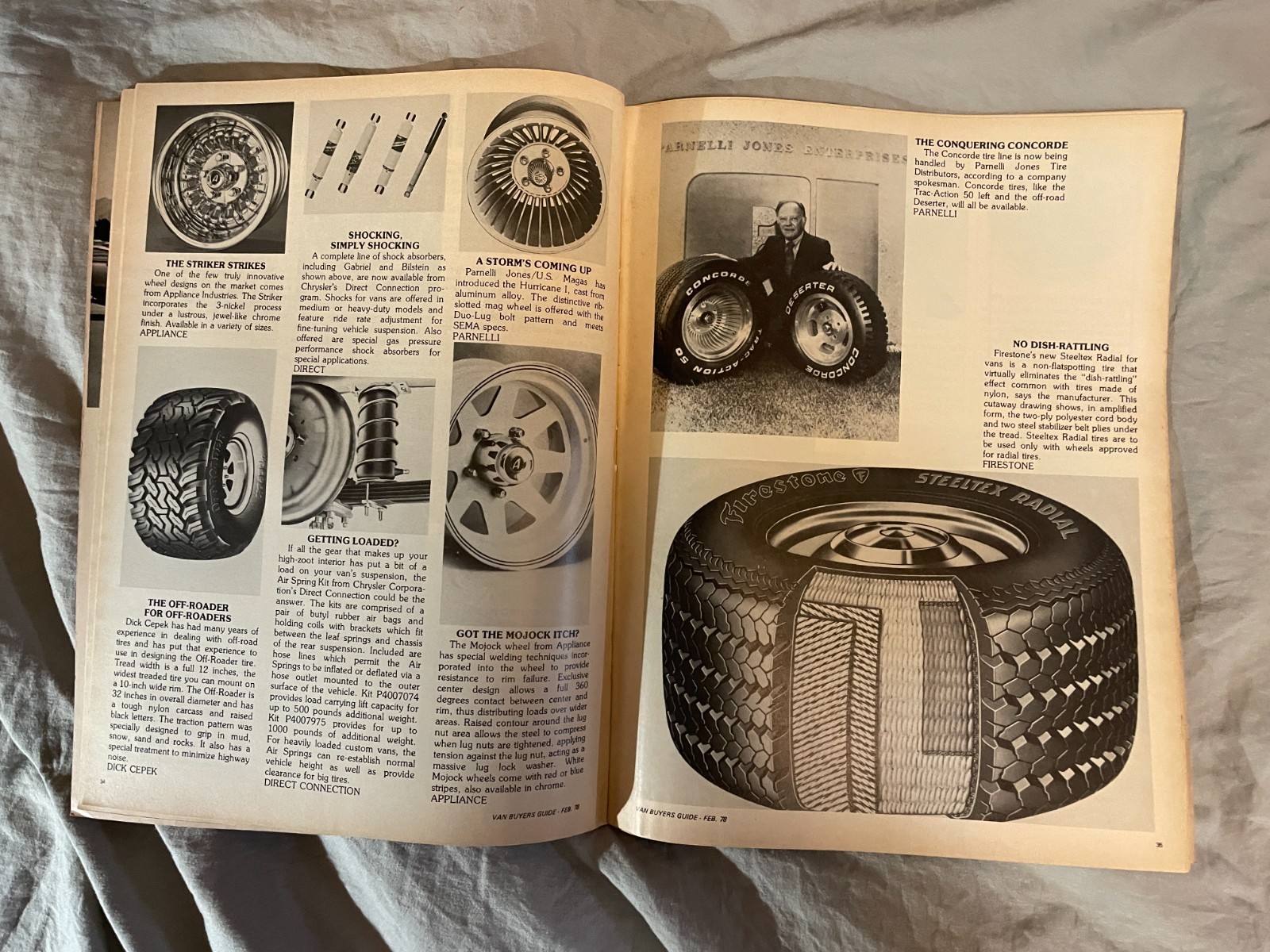 Van World Buyer&rsquo;s Guide Magazine February 1978 Grilles Spoilers Windows Sunroofs