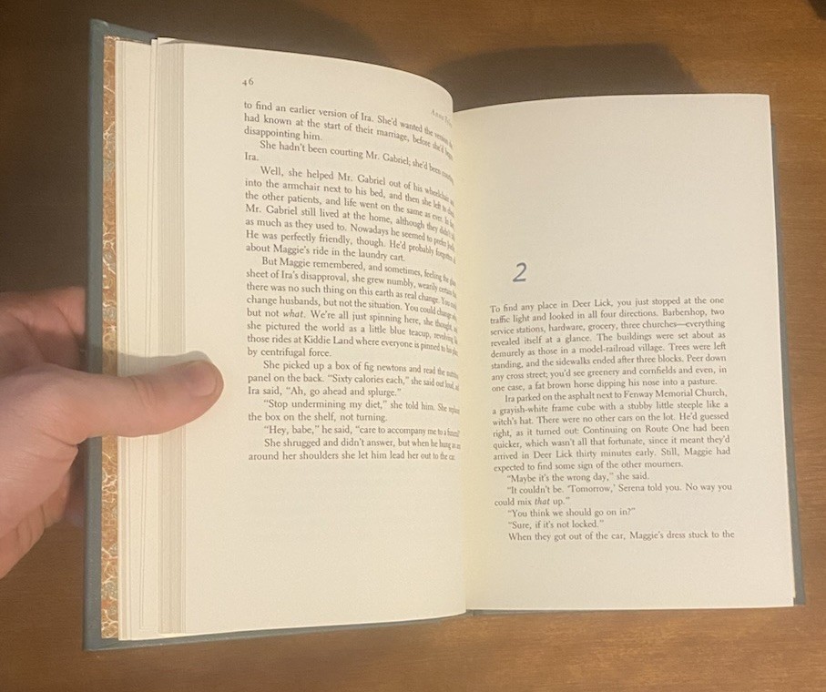 Franklin Library Breathing Lessons – Anne Tyler SIGNED 1st Edition