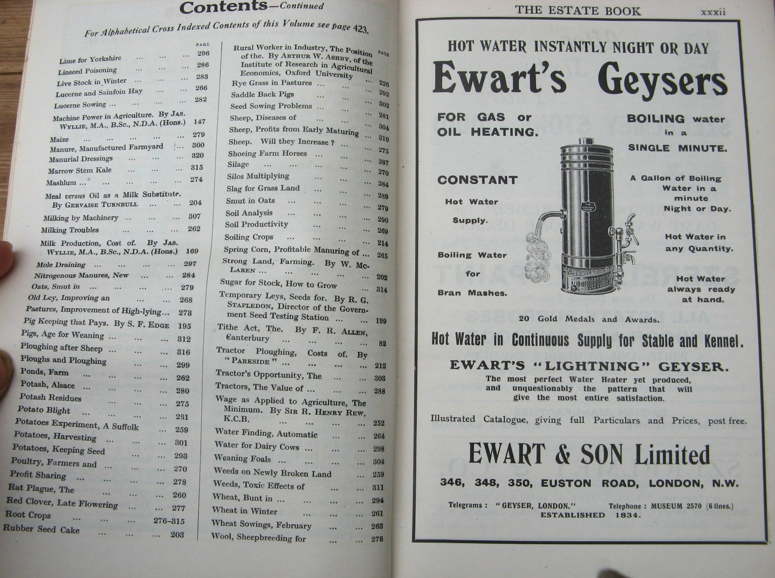 1919 The Country Gentlemen&rsquo;s Estate Book
