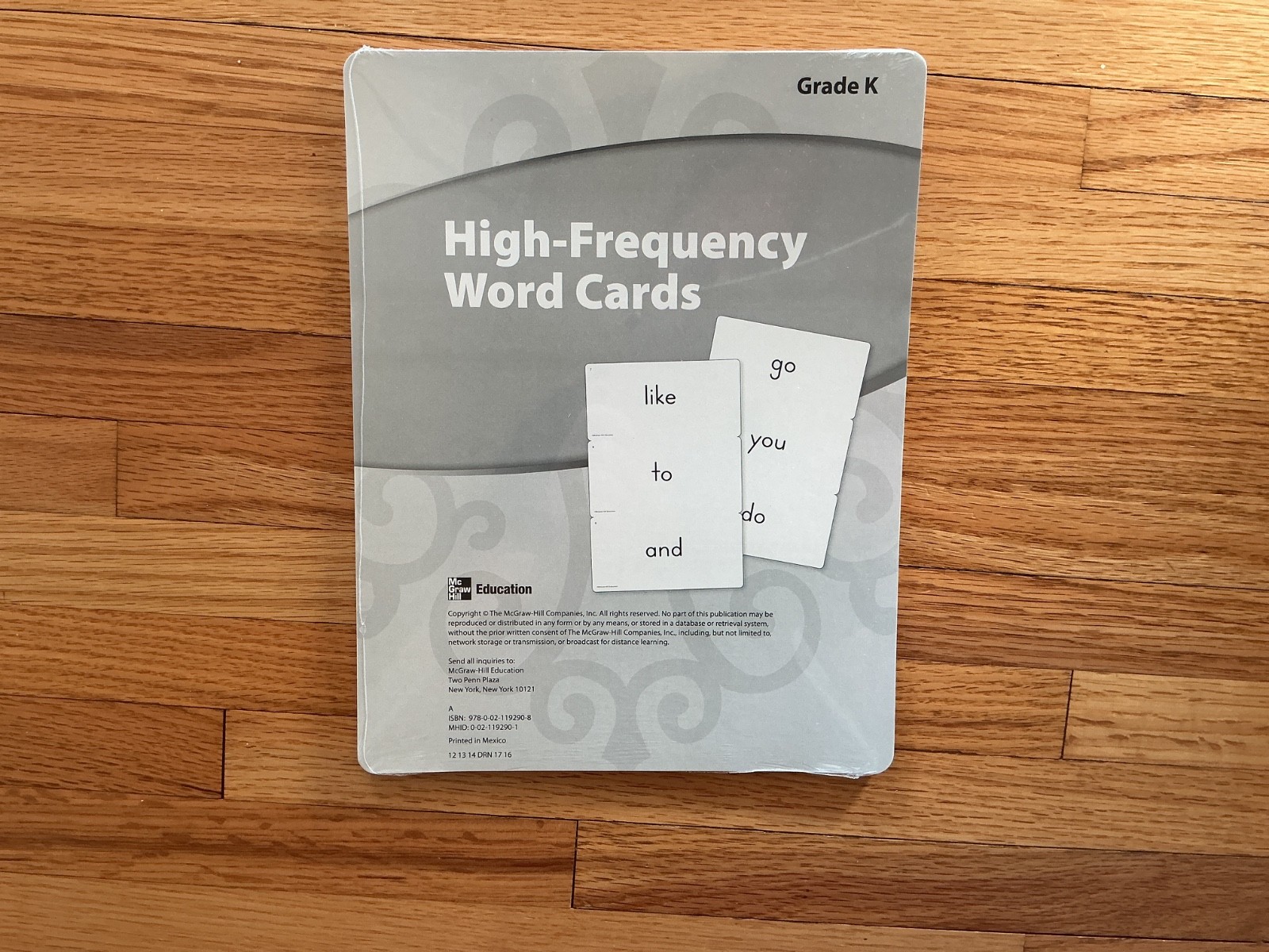 Reading Wonders, High Frequency Word Cards Grade K by McGraw Hill (Engl