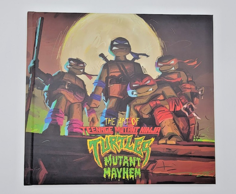 The Art of Teenage Mutant Nunja Turtes Mutant Mayhem Hardcover BRAND NEW #V