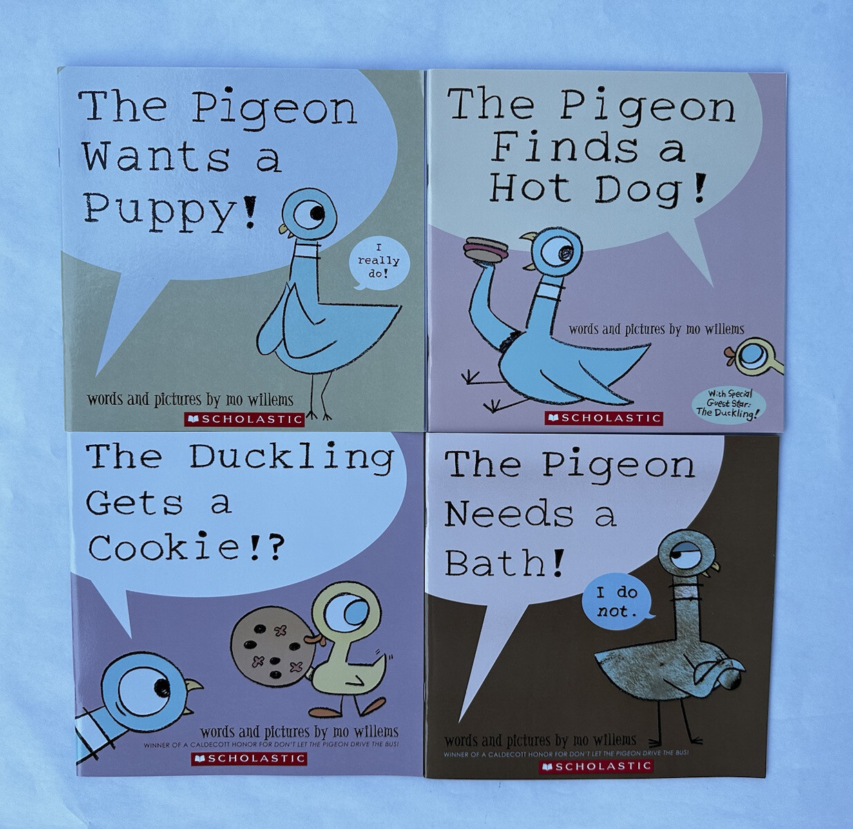 Don&rsquo;t Let the Pigeon Drive the Bus! Mo Willems Children’s Books Lot 4