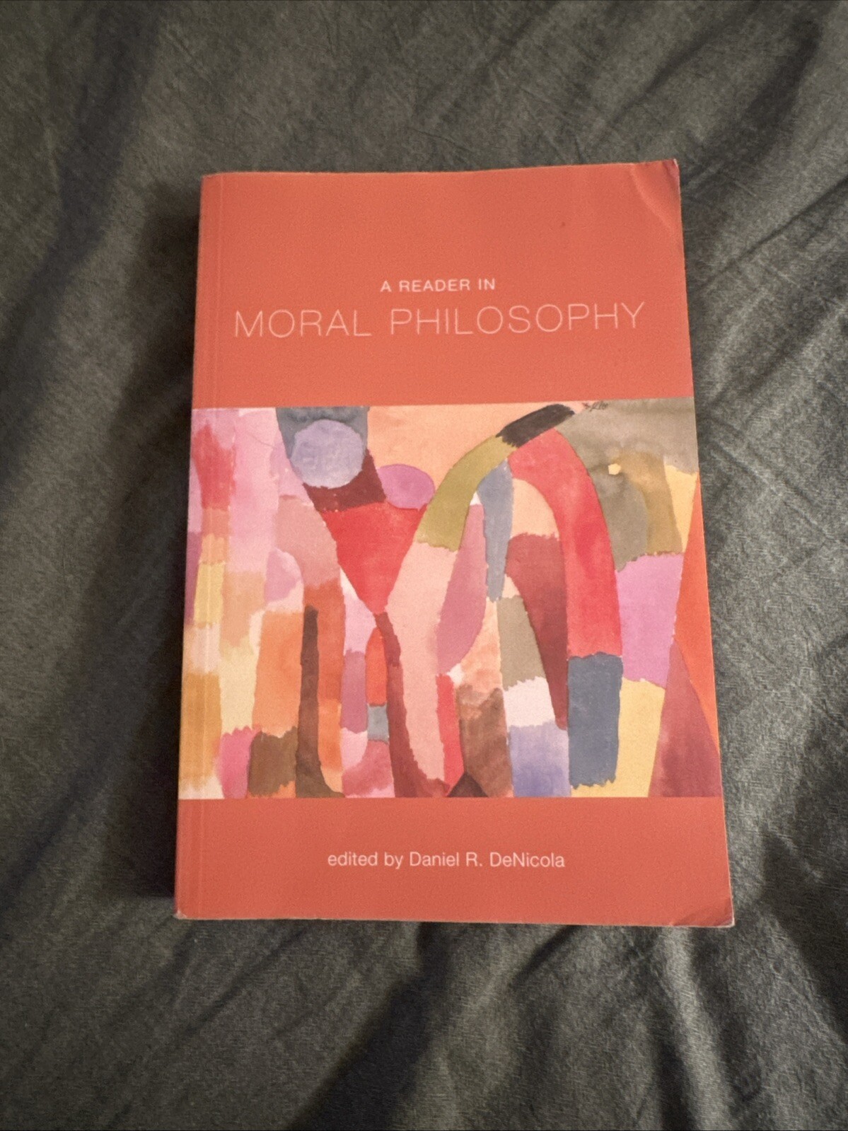 Reader in Moral Philosophy by Daniel R. DeNicola (2022, Trade Paperback)
