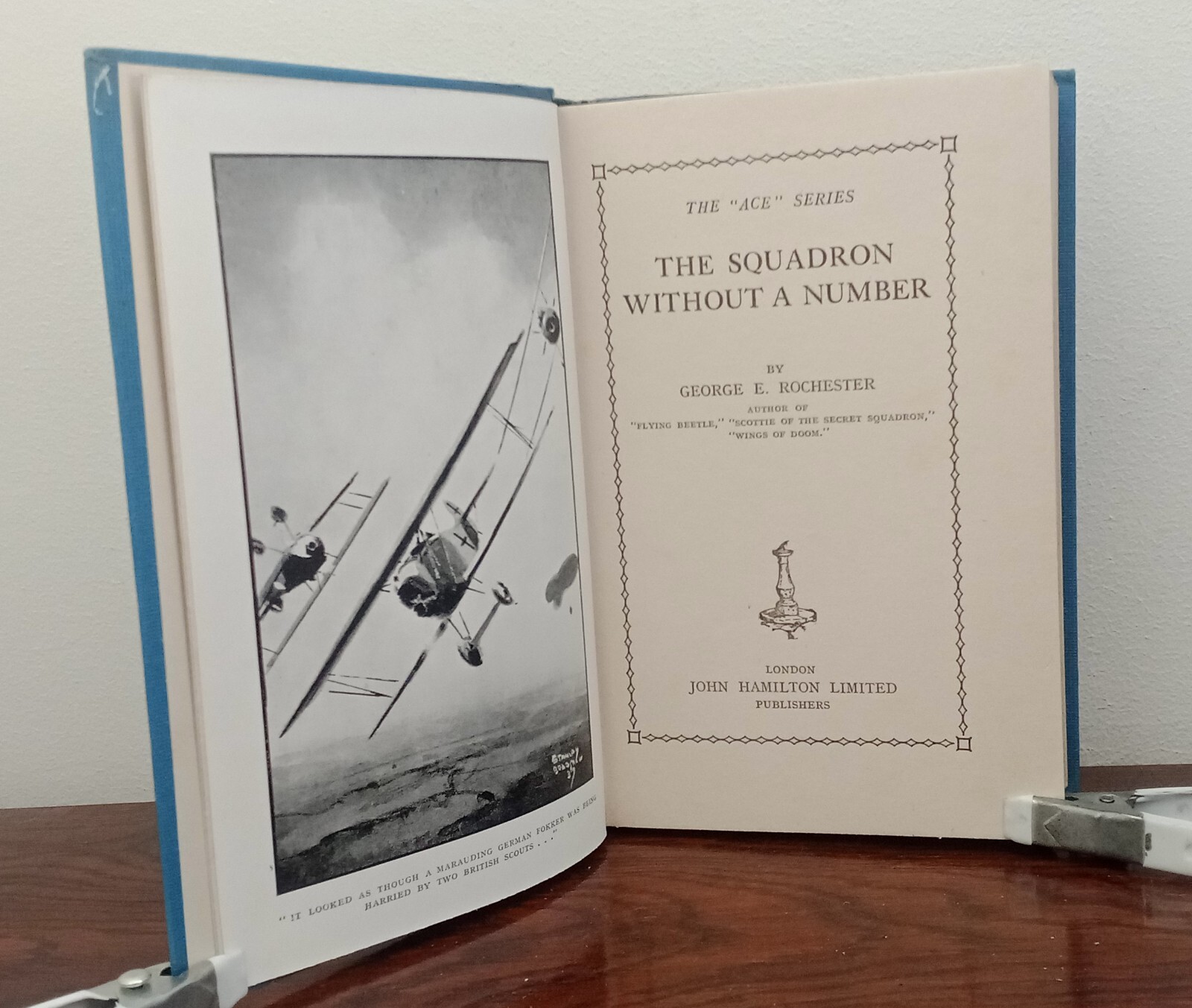 The Squadron Without A Number G E Rochester First Great World War 1 WW1 Aviation