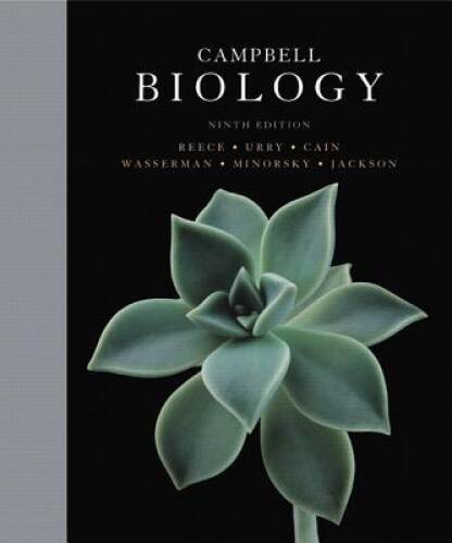 Campbell Biology (9th Edition) – Hardcover By Reece, Jane B – VERY GOOD