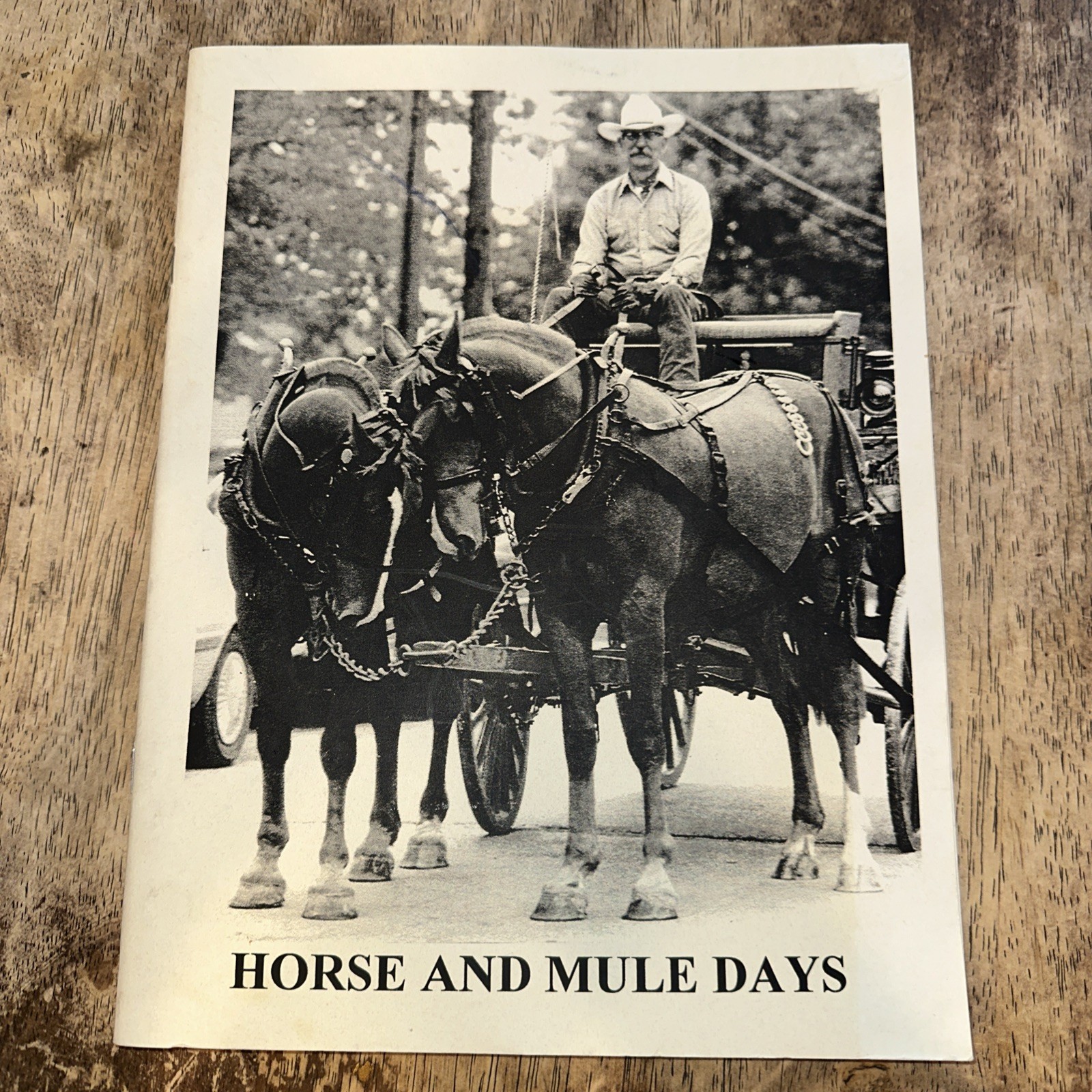 Horse And Mule Days By Edmund E. Lurker SIGNED #325