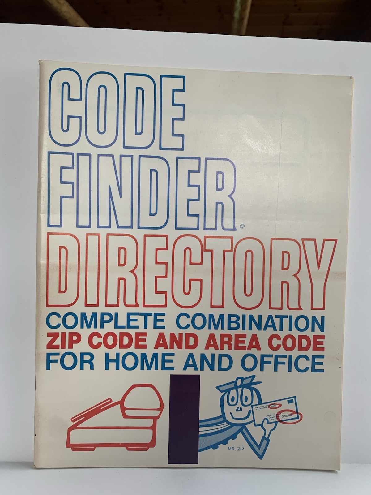 Code Finder Directory 1960s US Zip & Area Code Reference Fuller Fund Raising Co