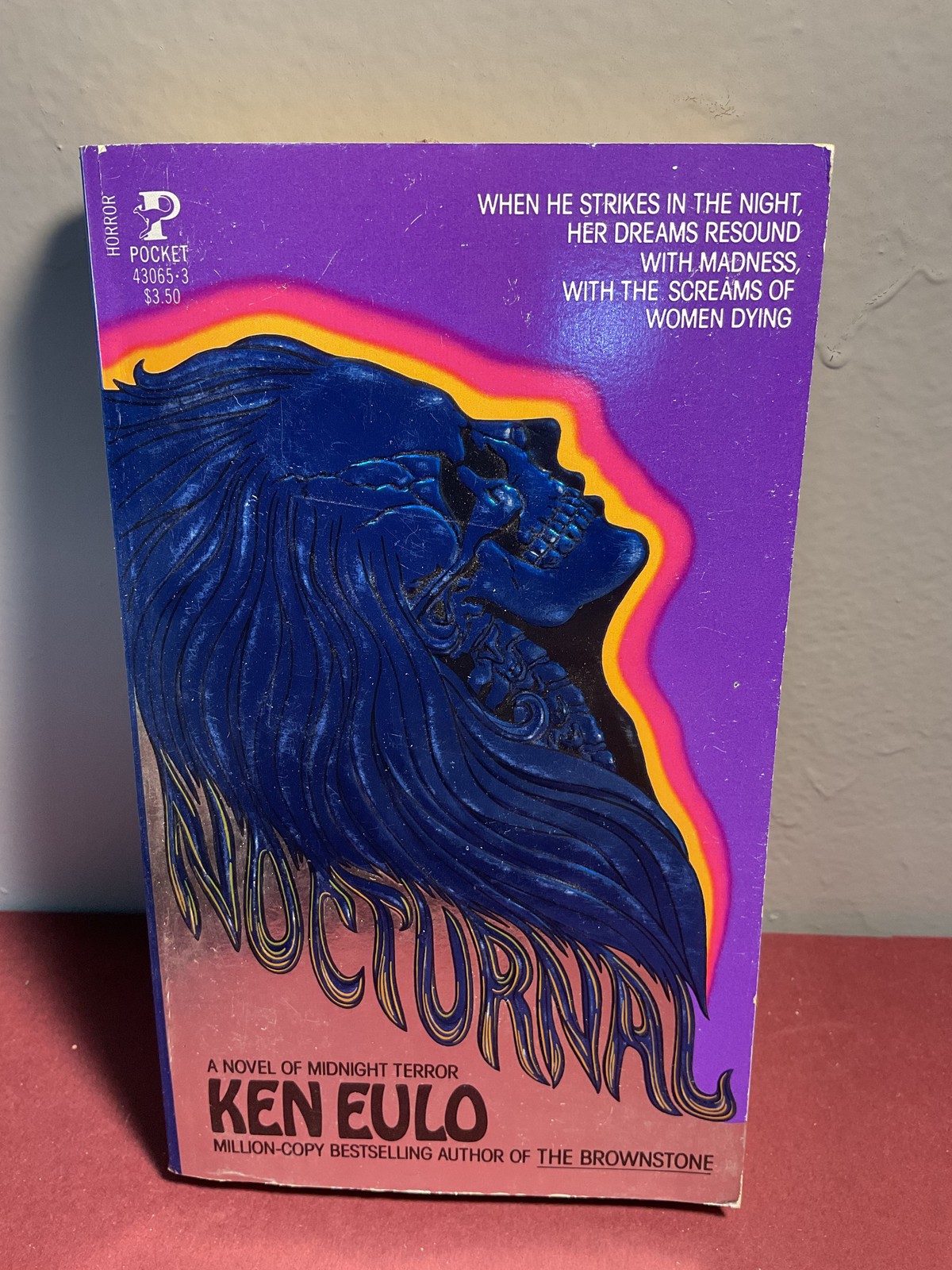 Nocturnal by Ken Eulo Pocket Books Horror Paperback Vintage 1980s