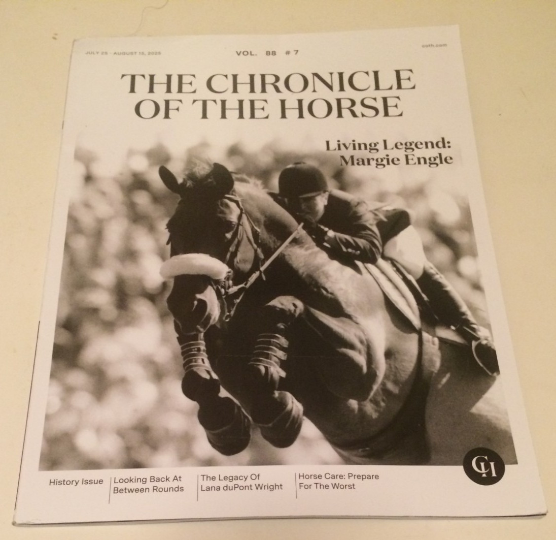 Chronicle of the Horse Magazine~NEW~$3 Each~June July/Aug Sept Oct/Nov 2024