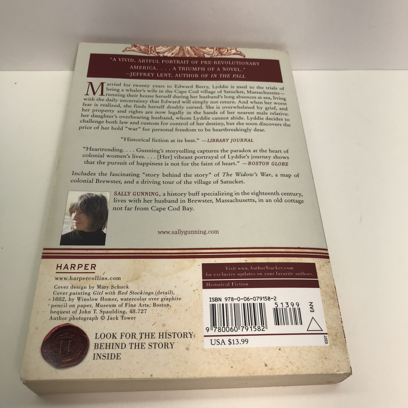 The Widow&rsquo;s War: A Novel – Paperback By Gunning, Sally Cabot – GOOD