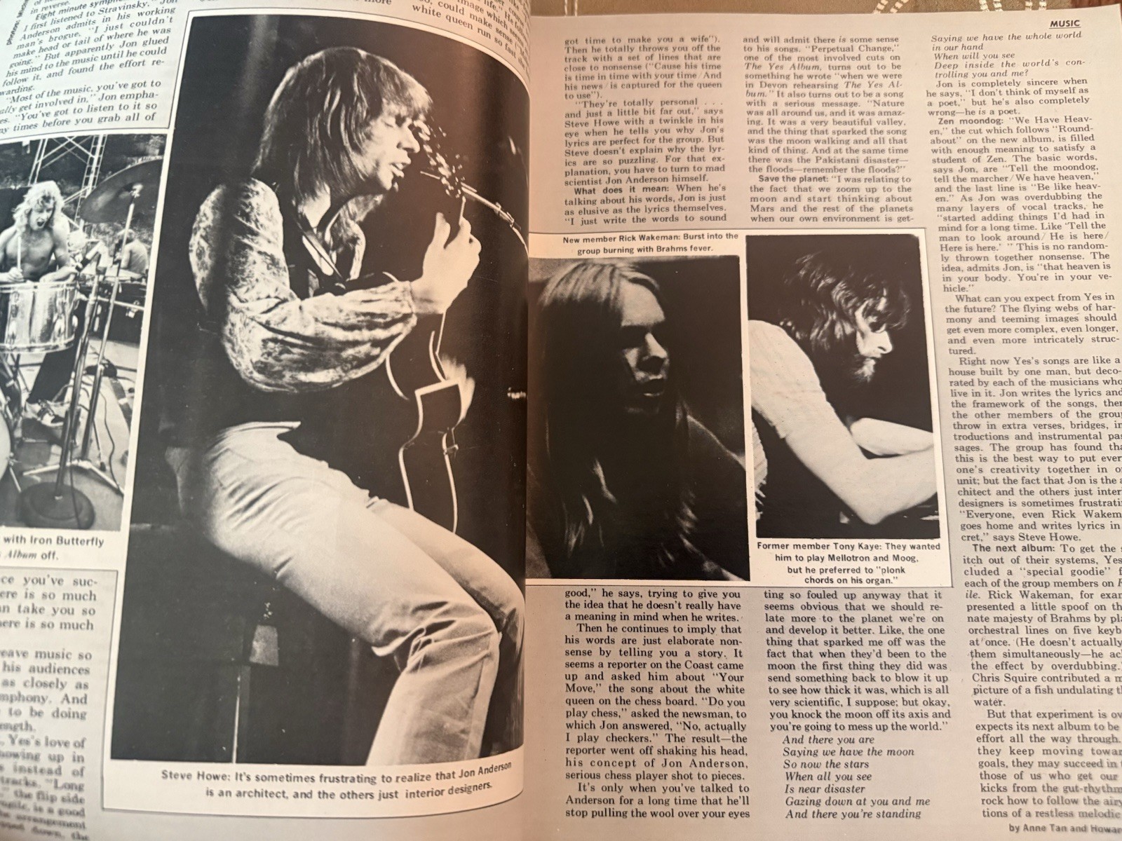 Circus Magazine March 1972 ELP Yes Rolling Stones Ship Free In USA