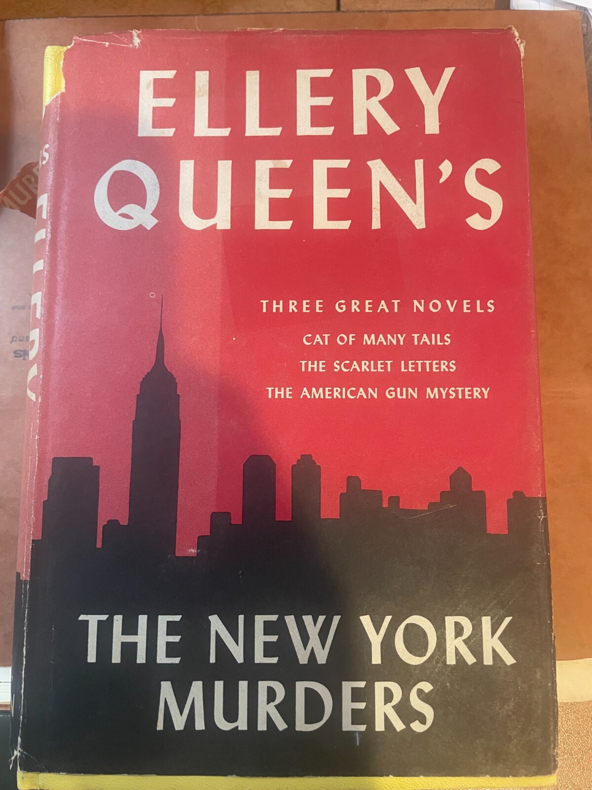 Ellery Queen&rsquo;s The New York Murders. Three Great Novels, 1933-1953, 512 pages