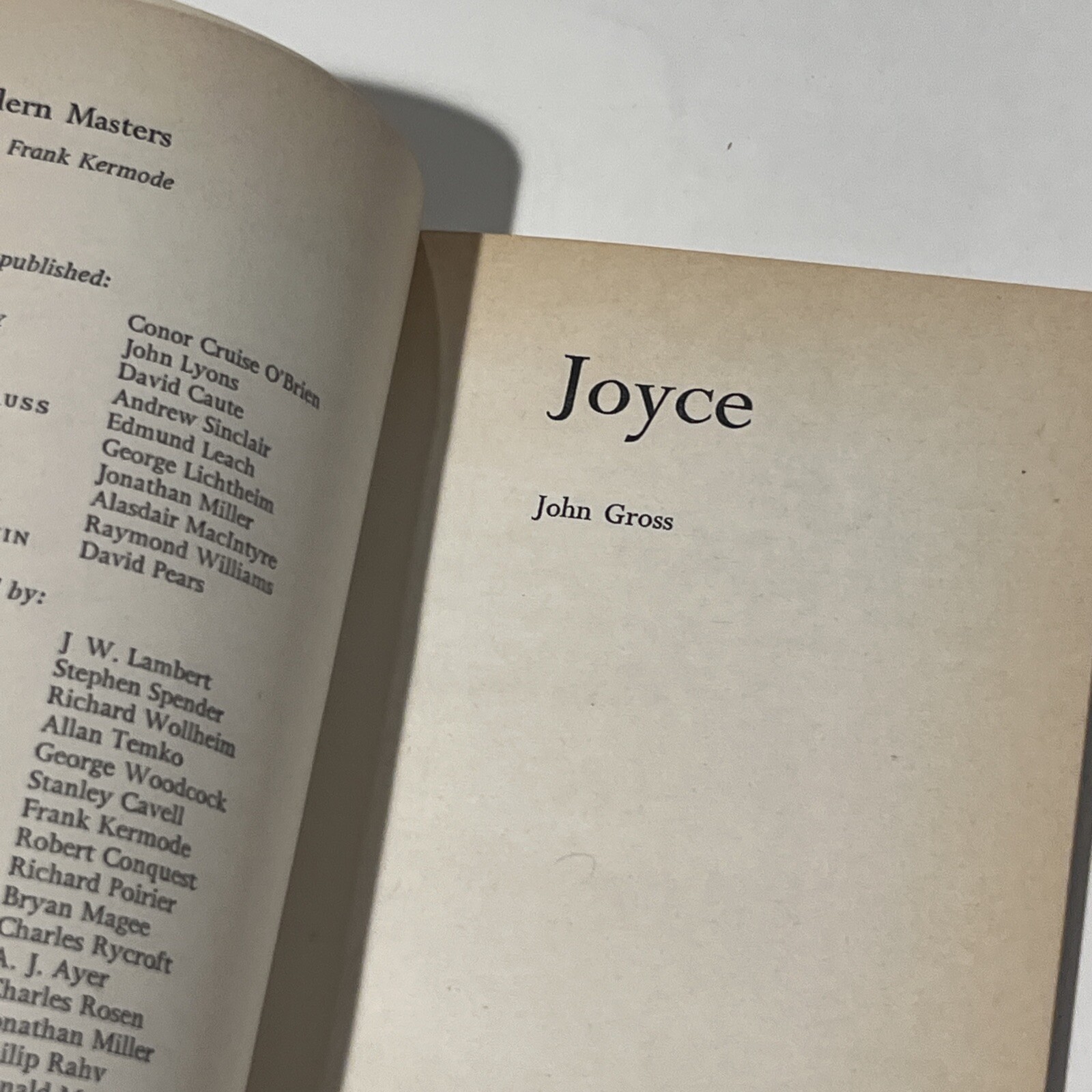 Joyce (John Gross – 1971)