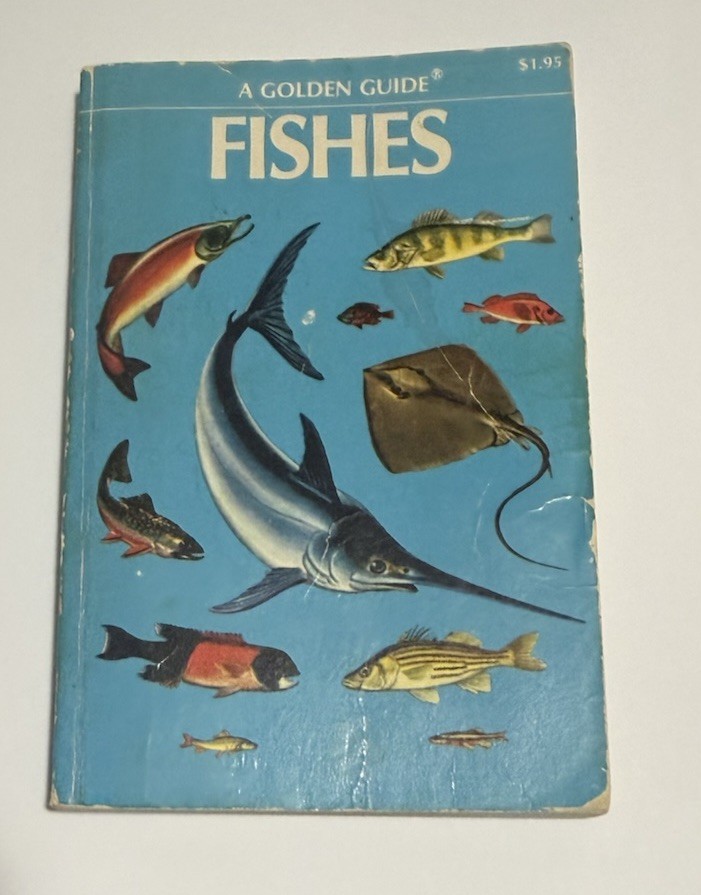 A Golden Press Guide Fishes 1955 $1.95 160p P Herbert Zim & Shoemaker VTG Good