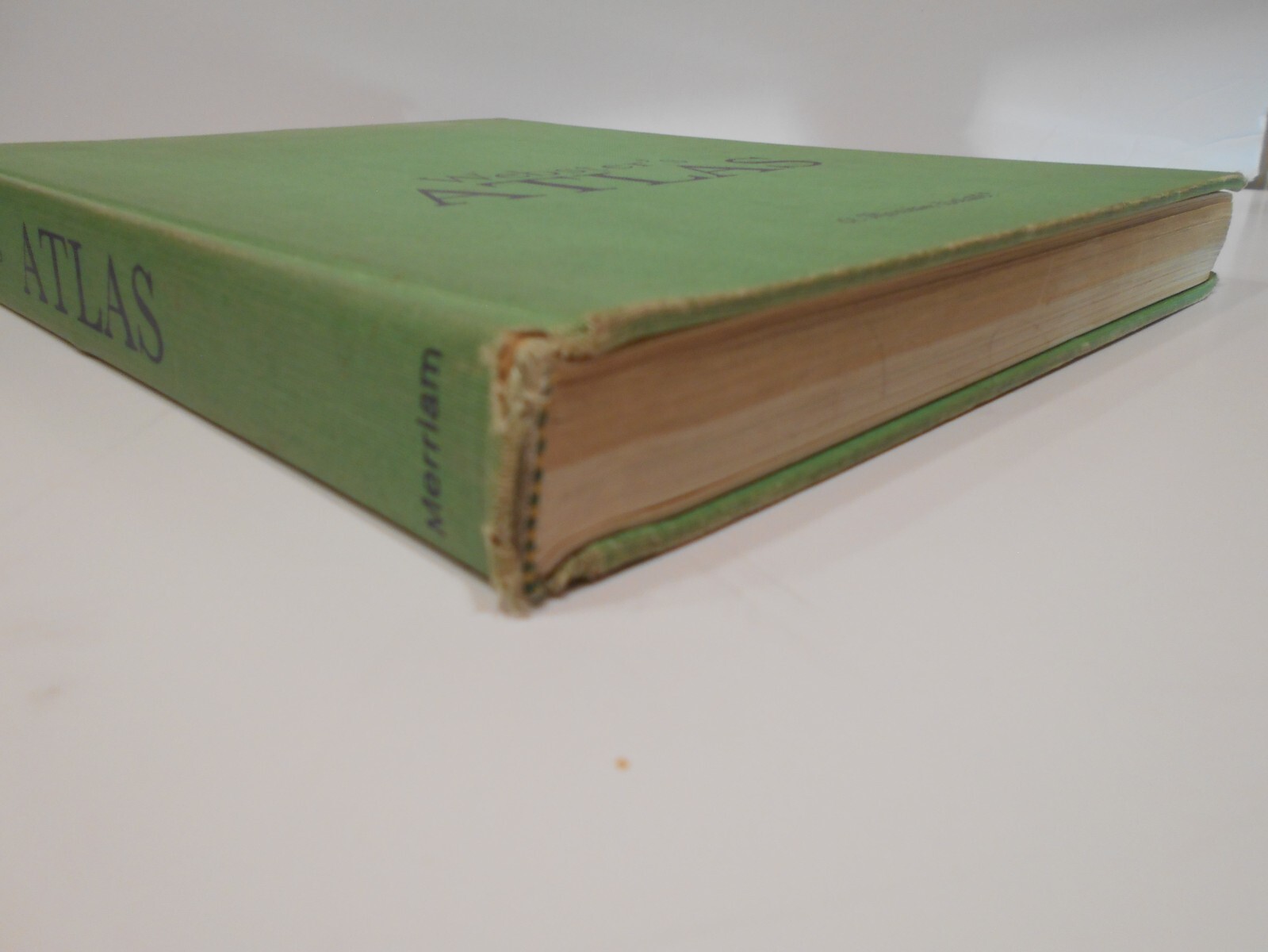 WEBSTER&rsquo;S ATLAS and Zip Code Directory, 1973 vintage antique reference book