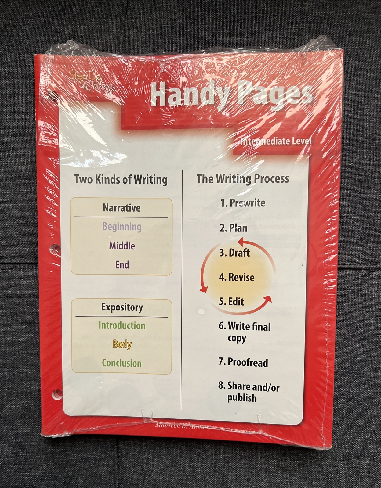 NEW Step up to Writing : Intermediate Handy Pages Set of 10 by Maureen Auman