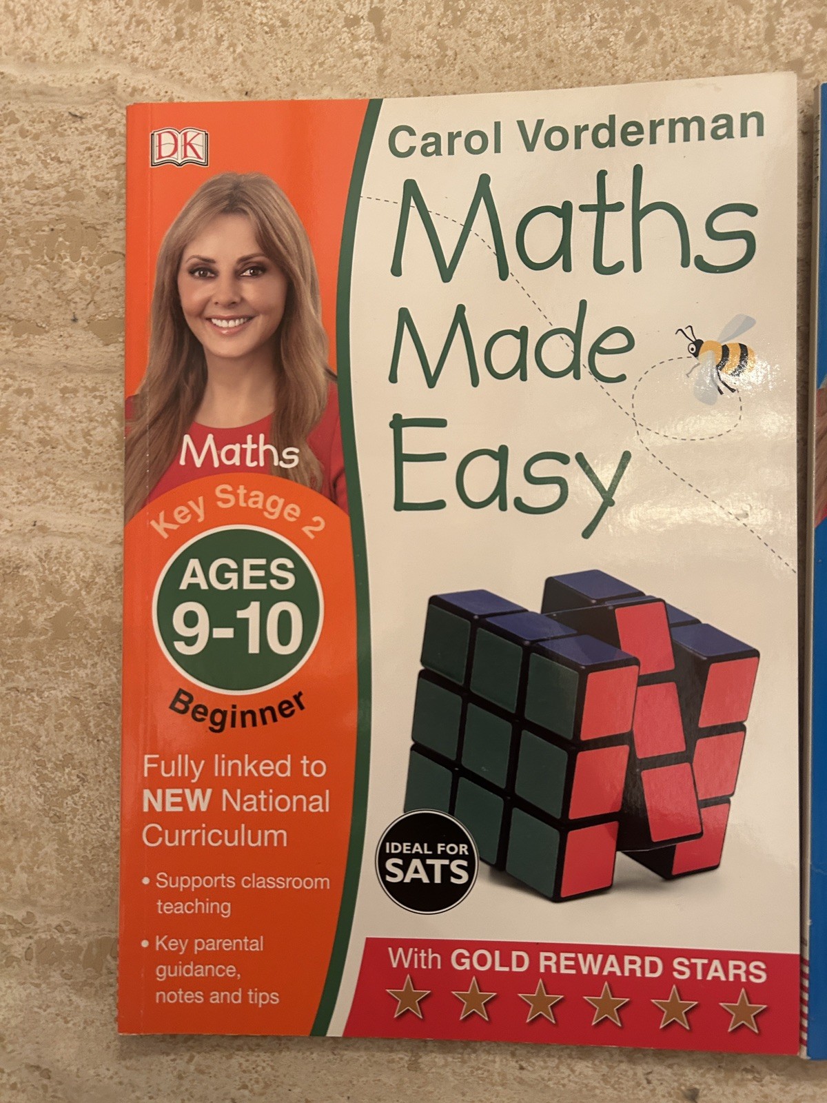 2x Maths & English made easy workbooks Carol vorderman KS2 Age 9-10