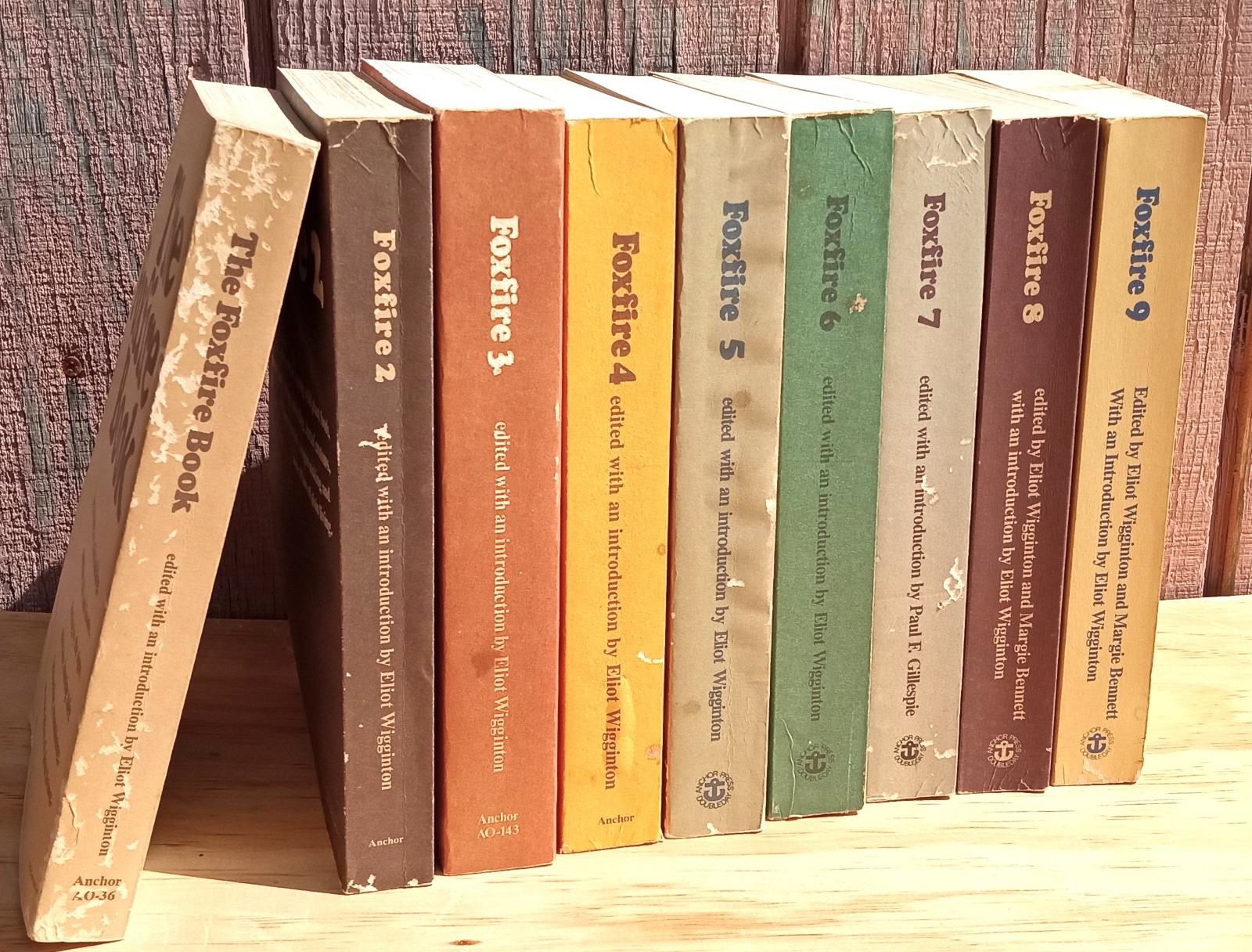 Foxfire 1-9 ~PB 1970s-1980s~ Wigginton Anchor Appalachia Southern Folk Culture