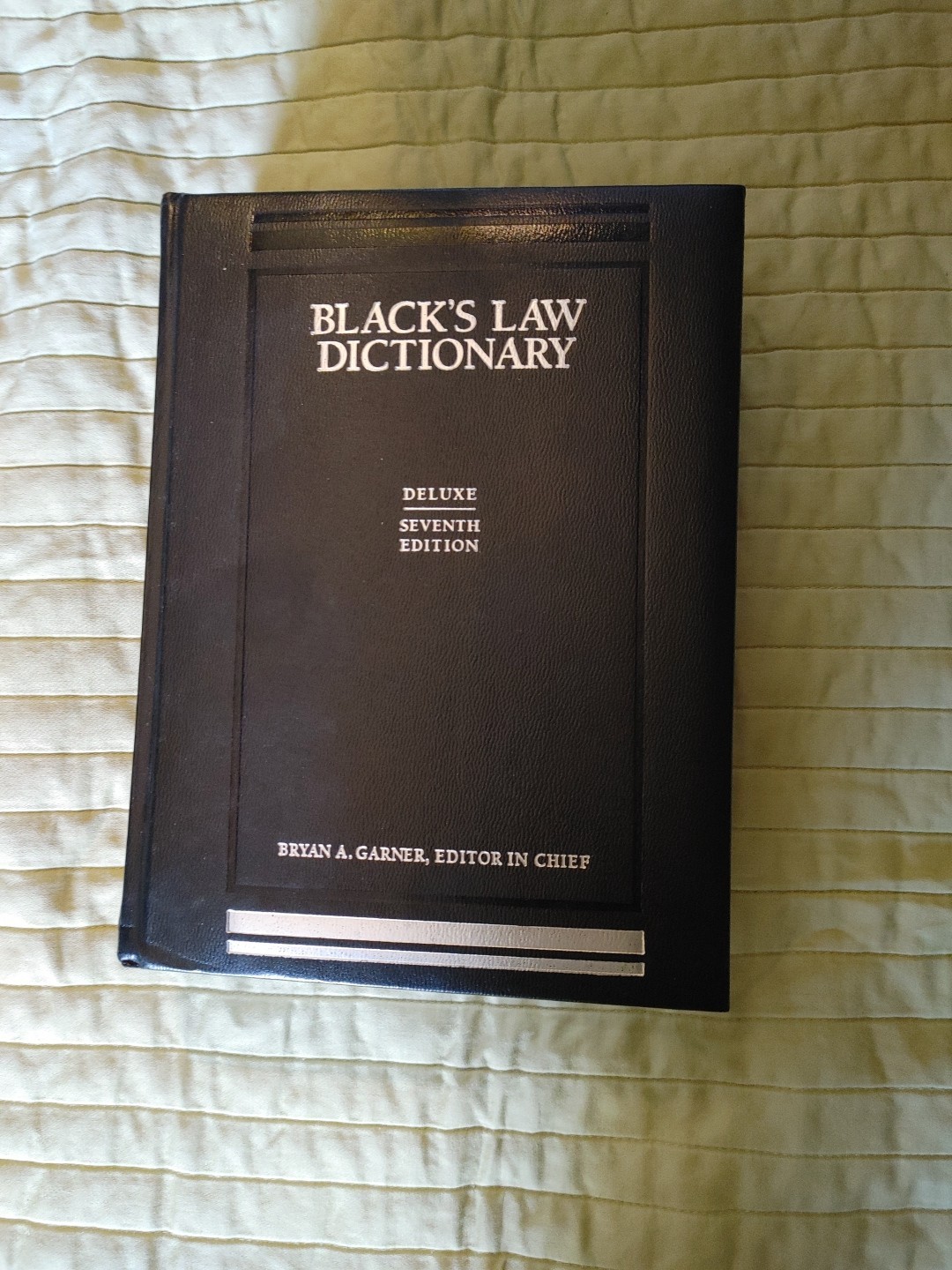 Black&rsquo;s Law Dictionary, 7th Deluxe Edition Bryan A. Garner hardcover