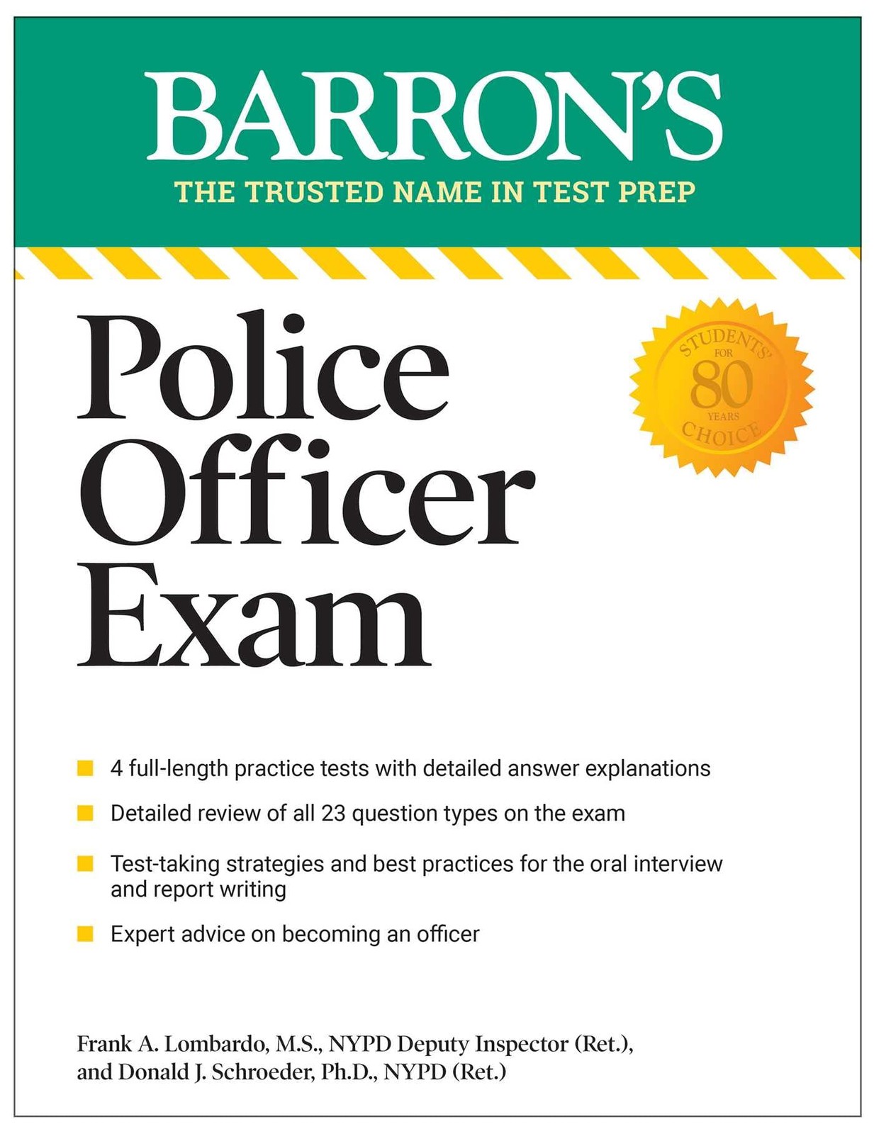 Police Officer Exam, Eleventh Edition (Barron&rsquo;s Test Prep)