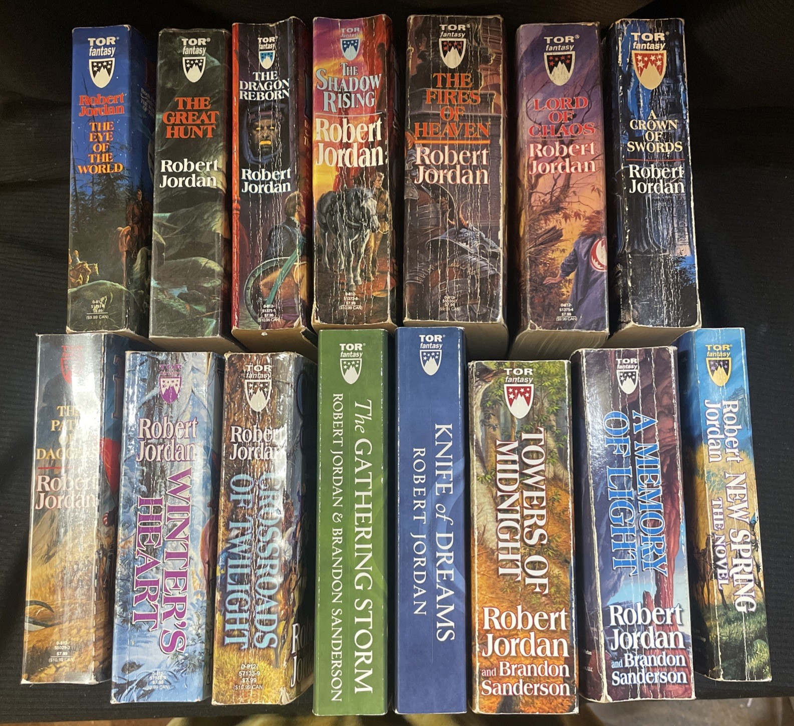 Wheel Of Time Complete Set Of 15