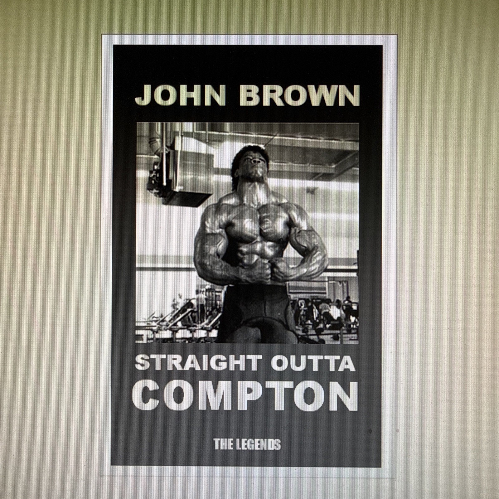Bodybuilding Powerlifting John Brown Seminar And Training Rare Booklet 2016