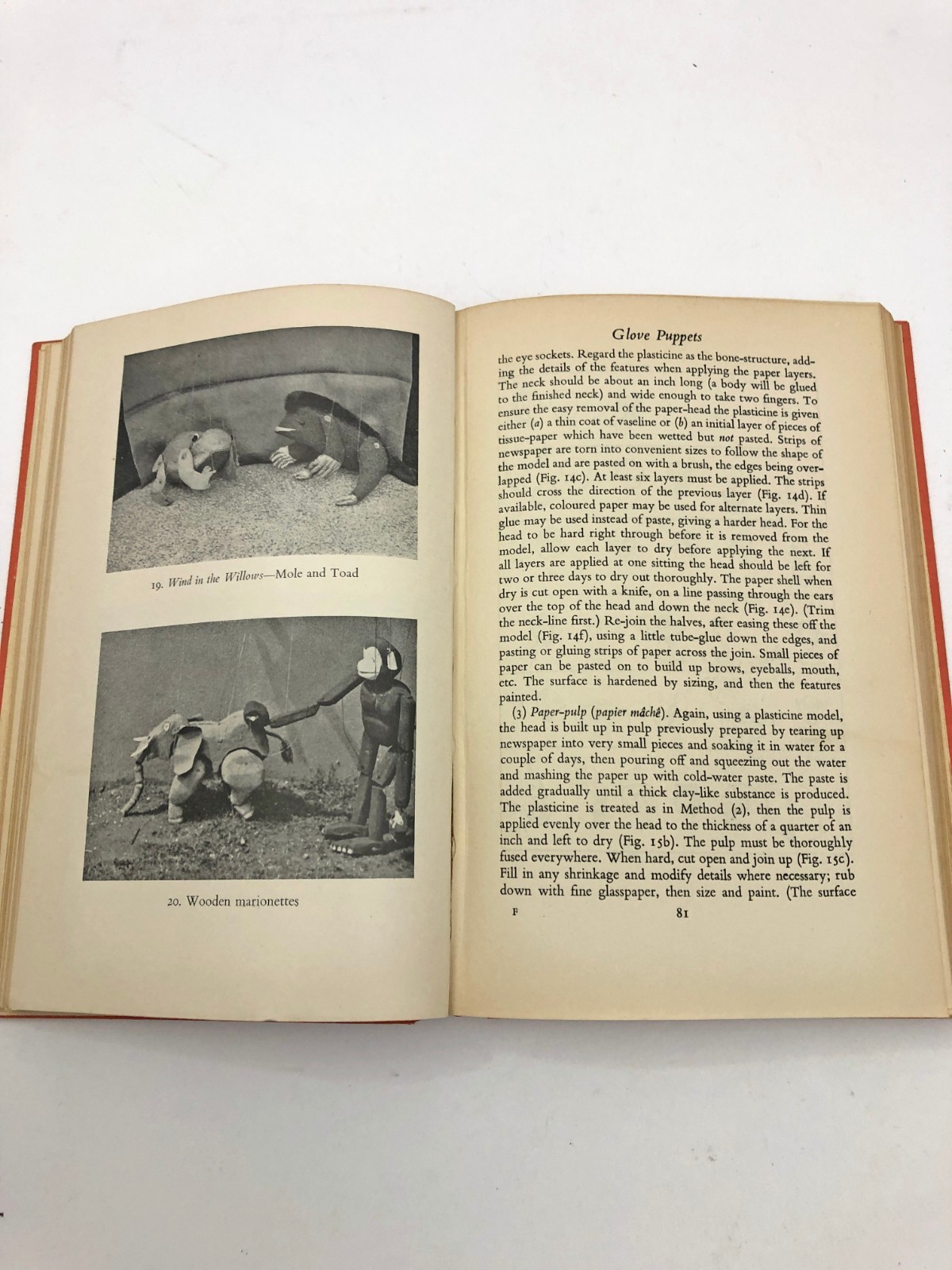 The Complete Puppet Book Edited by L. V. Wall 1952 Great Britain HB 288 pages