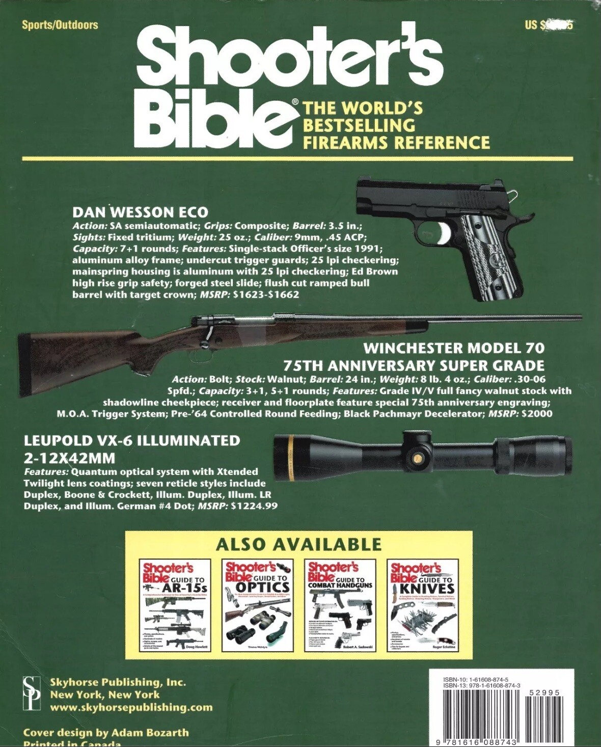 Shooter&rsquo;s Bible-Firearms Reference-104th Edition-2012-600 pages – GOOD