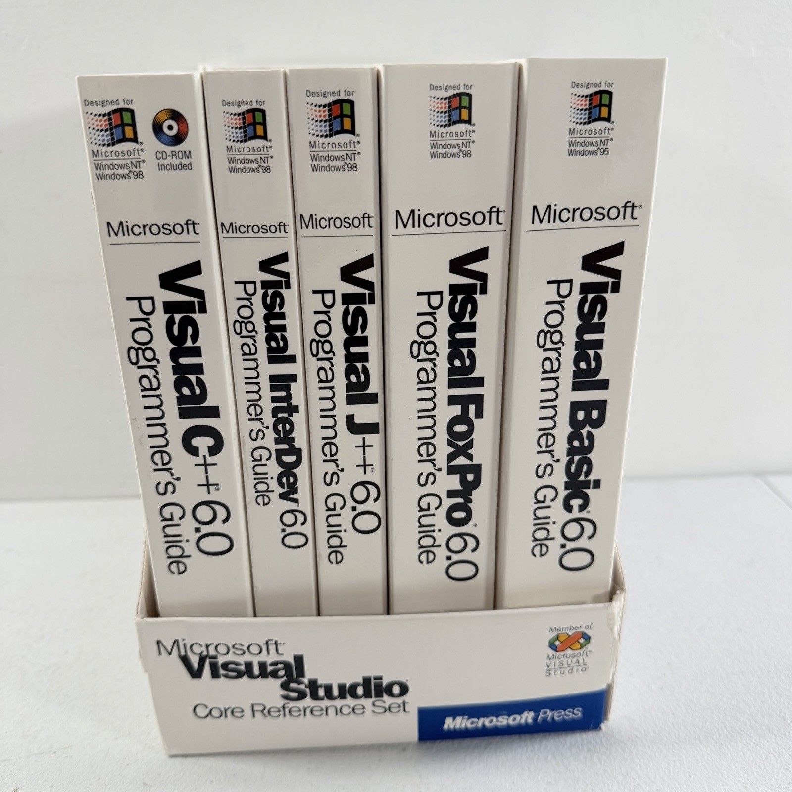 Microsoft Visual Studio Core Reference Set Microsoft Press 5 Boom Set 1998
