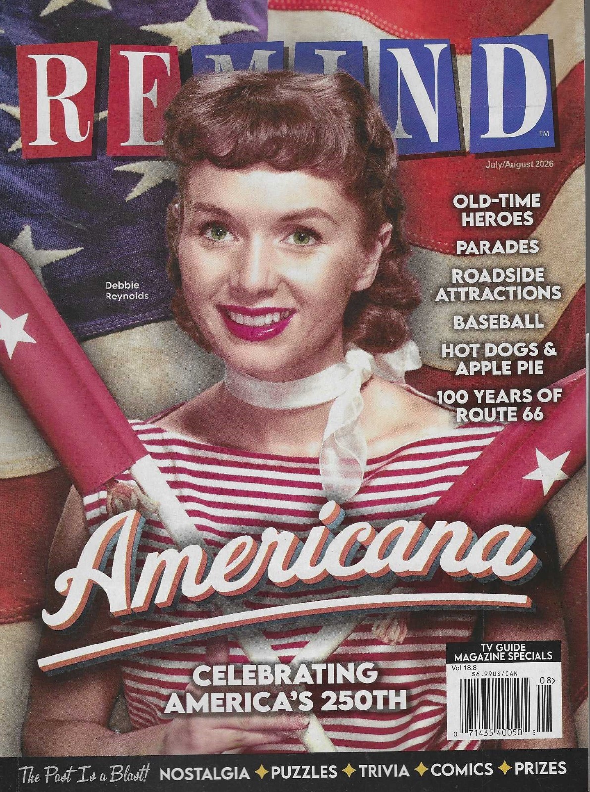 TV Guide Remind Magazine July / August 2026: Americana