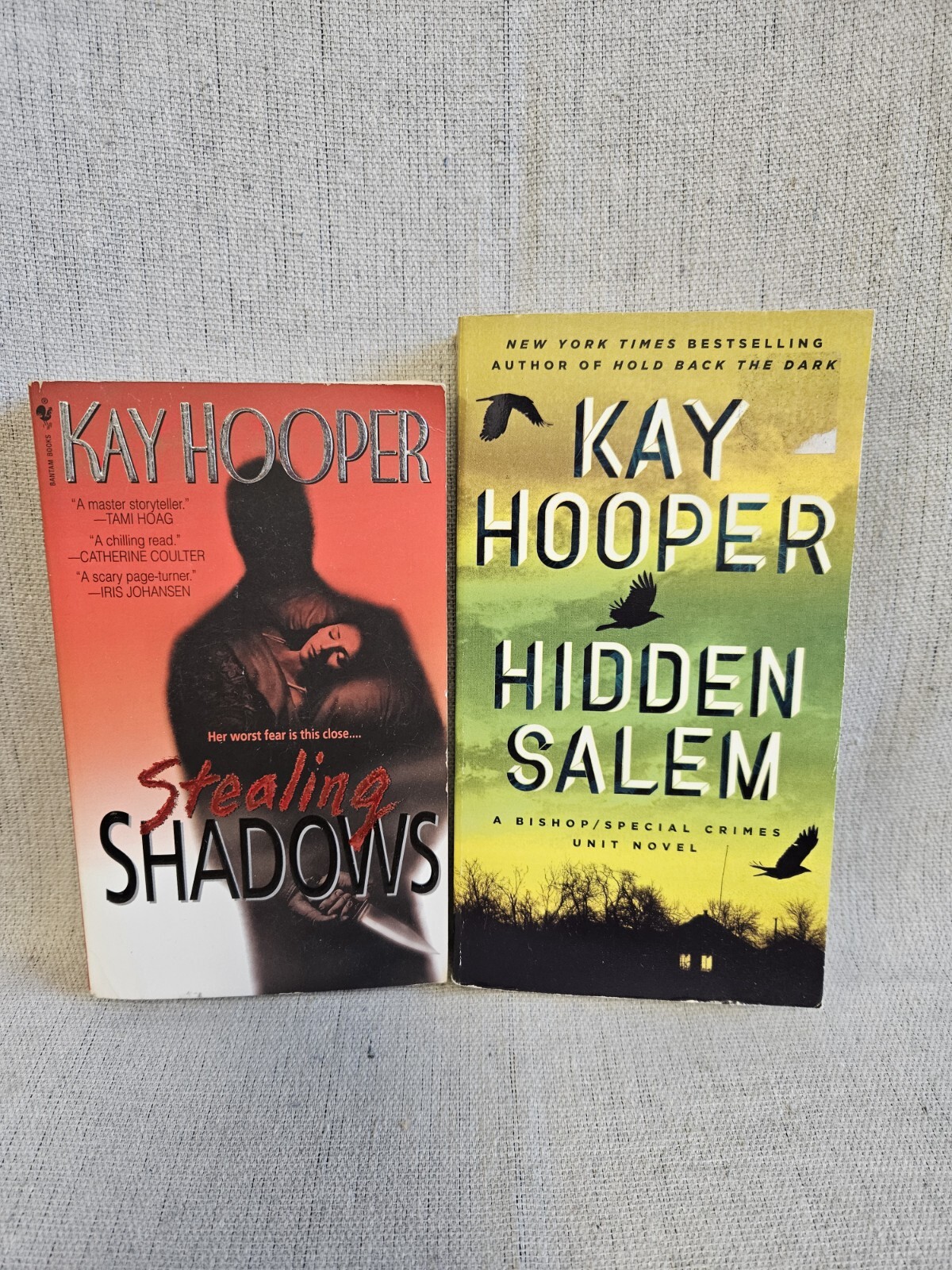 Kay Hooper 2 Book Lot – Stealing Shadows & Hidden Salem