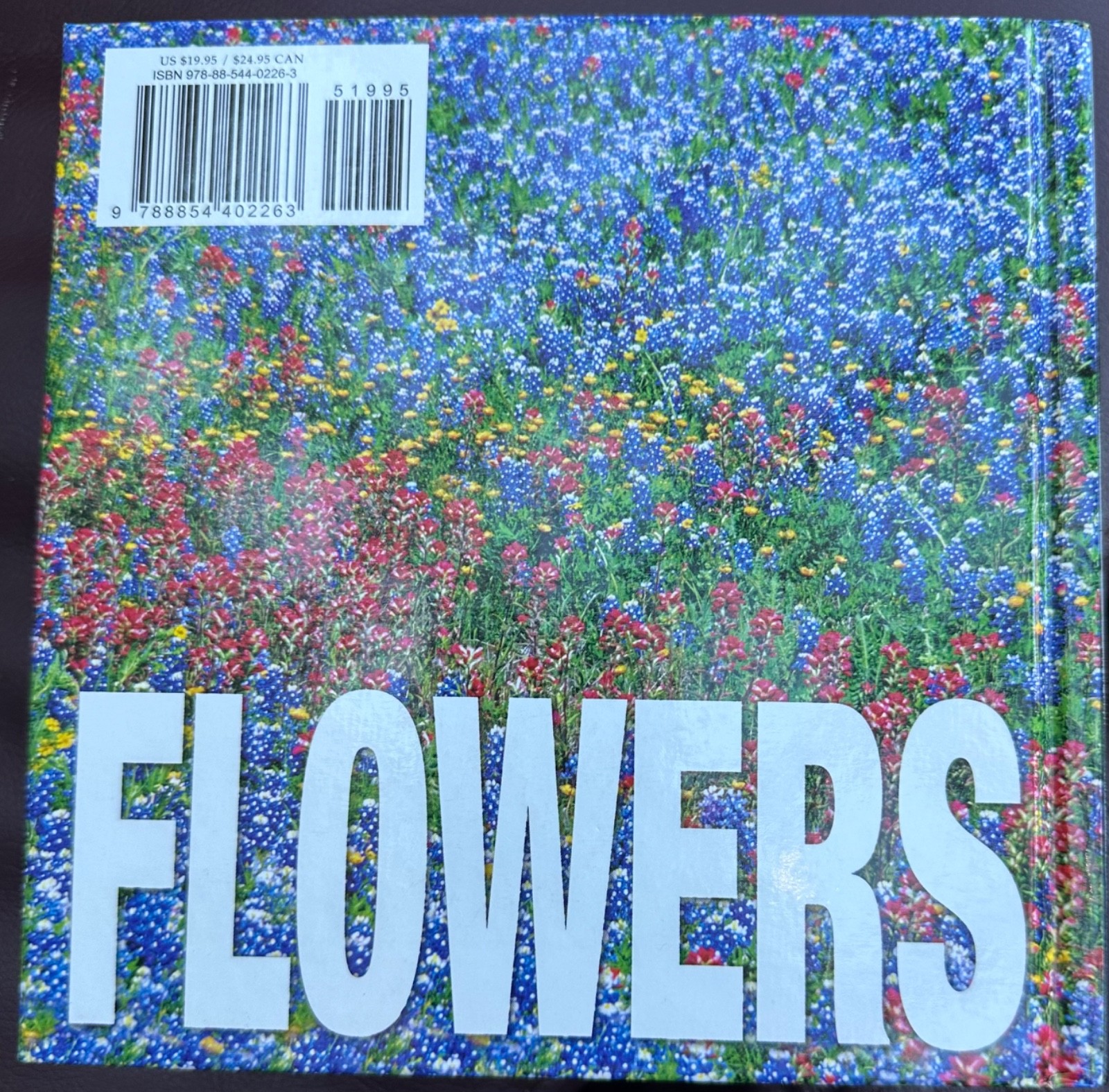 NOS Flowers Cube book Valeria Manferto De Fabianis Hardback 736 page color photo