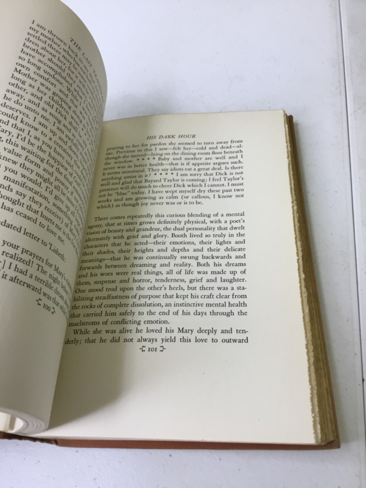 The Last Tragedian. Skinner. 1939 HC, Illustrated, X-Library
