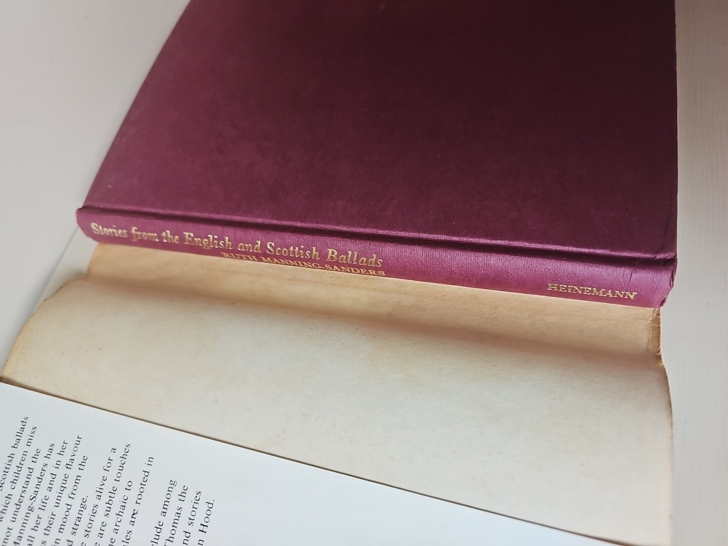 Stories From The English & Scottish Ballads R Manning-Sanders 1968 Ex Library