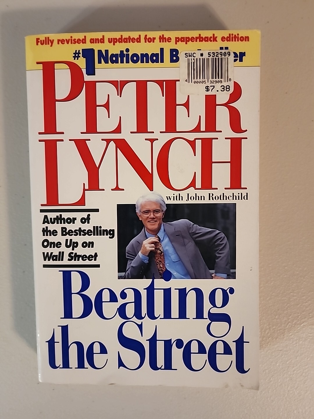 Beating the Street Paperback Peter Lynch Picking Winning Stocks Mutual Funds