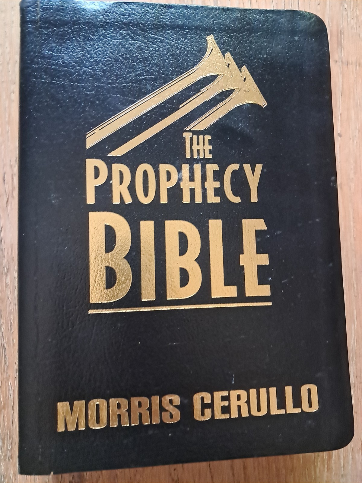 THE PROPHECY BIBLE Morris Cerullo KJV World Evangelism Bible Leather King James