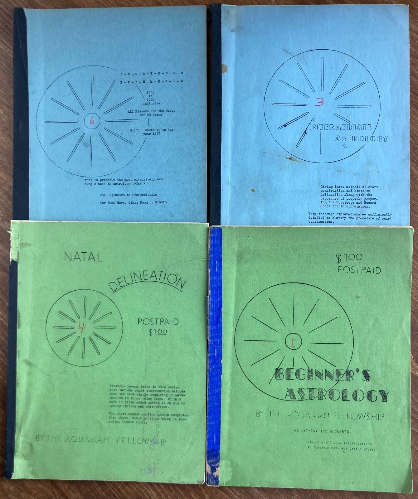 Astrology, The Aquarian Fellowship Astrology Series, 18 Books